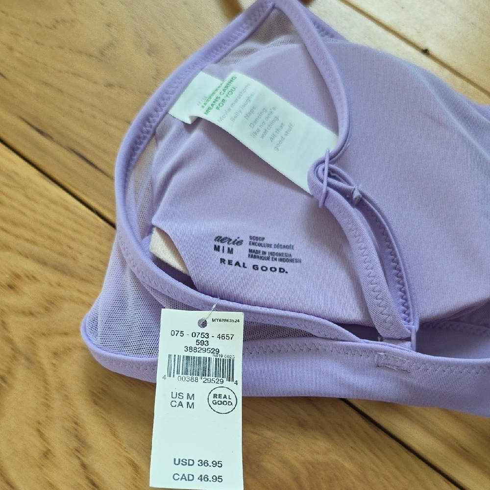 Aerie Light Purple Bikini Set - Picture 3 of 5